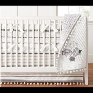 Pottery Barn Crib Skirt